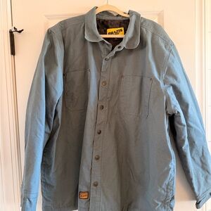 Arazu Men's Lightweight Blue Shirt Jacket